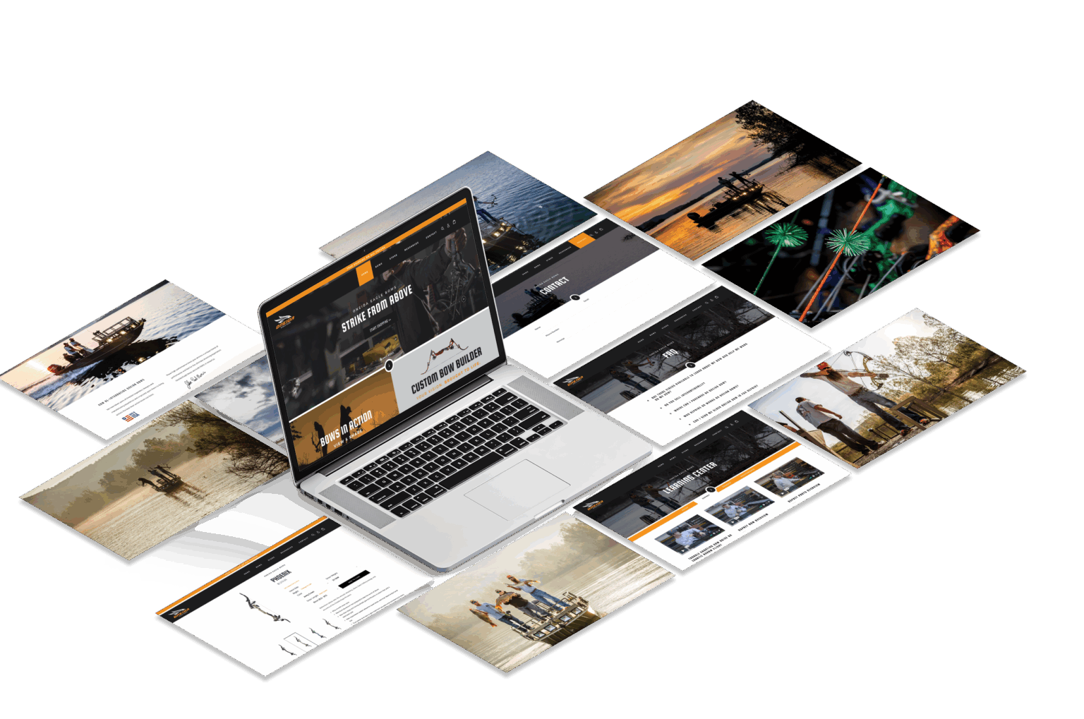 Website design showcase